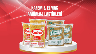 Kafem ve Elmas Ambalaj Lastikleri ile Pratik ve Dayanıklı Paketleme