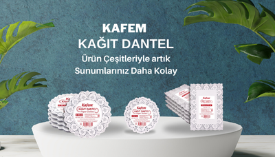 Kafem Dantel Kâğıtlar | Şık Sunumlar İçin Estetik Tabak Altlıkları