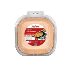 Kafem Airfryer Pişirme Kağıdı Kare 16cm 25 li