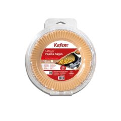 Kafem Airfryer Pişirme Kağıdı Yuvarlak 16cm 25 li