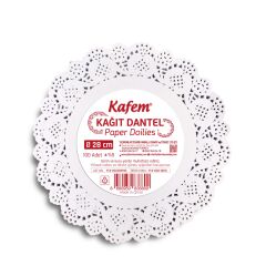 Kafem Dantel Kağıt 28 cm 100 Adet