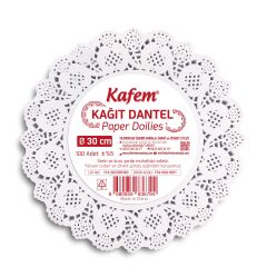Kafem Dantel Kağıt 30 cm 100 Adet
