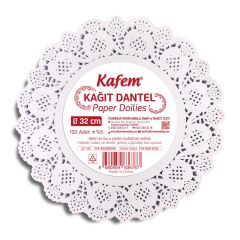Kafem Dantel Kağıt 32 cm 100 Adet