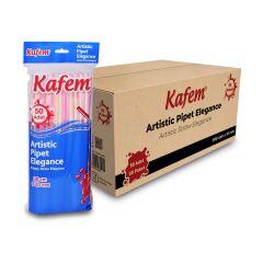 Kafem Artistik Pipet Elegance 30 cm Q10 mm 50 li  X 50 Paket (Koli)