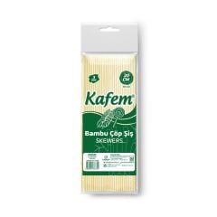 Kafem Bambu Çöp Şiş 20 cm 3 mm 100 Lü