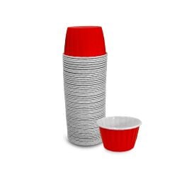 Kafem Kırmızı Muffin Kek Kapsülü 50li - K08