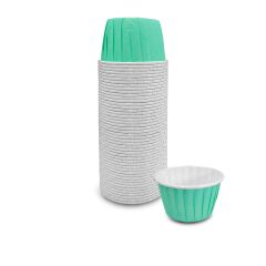 Kafem Mat Mint Yeşili Muffin Kek Kapsülü 50li - K12