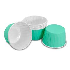 Kafem Mat Mint Yeşili Muffin Kek Kapsülü 50li X 5 Paket - K12