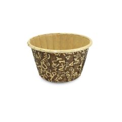 Kafem Muffin Kek Kapsülü Kahverengi Desenli 50li X 30 Paket (Koli) - K19