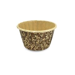 Kafem Muffin Kek Kapsülü Kahverengi Desenli 50li X 30 Paket (Koli) - K19
