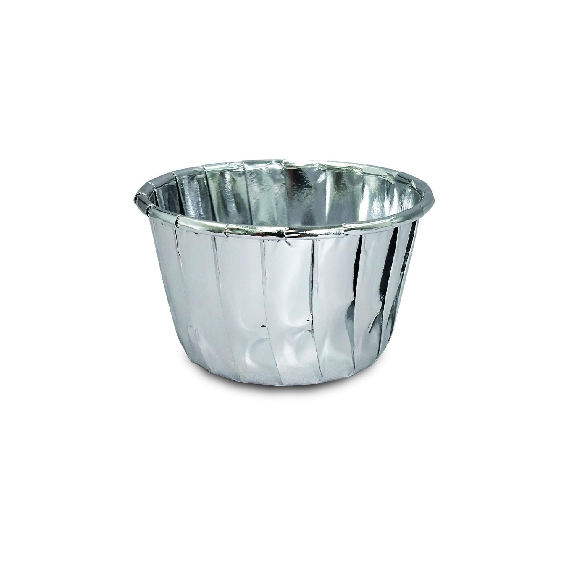 Kafem Gümüş Muffin Kek Kapsülü 25li - K23