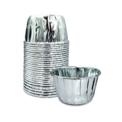 Kafem Gümüş Muffin Kek Kapsülü 25li - K23