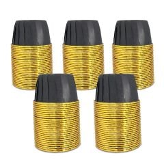 Kafem Muffin Kek Kapsülü Siyah-Altın 25li X 5 Paket - K25