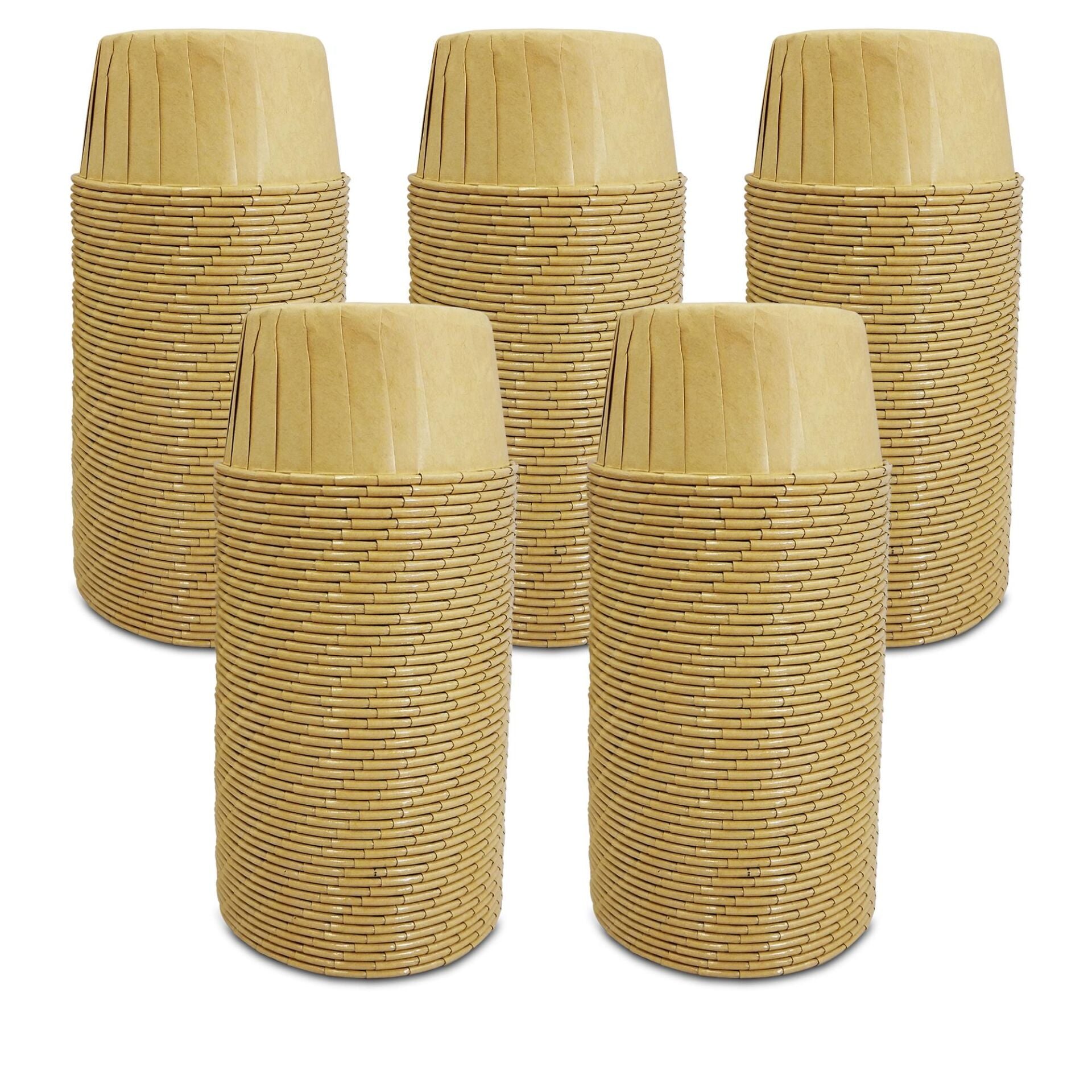 Kafem Muffin Kek Kapsülü Kraft Büyük Boy 50li X 5 Paket - K26