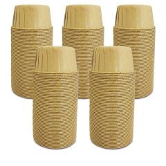 Kafem Muffin Kek Kapsülü Kraft Büyük Boy 50li X 5 Paket - K26