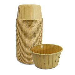 Kafem Muffin Kek Kapsülü Kraft Büyük Boy 50li X 5 Paket - K26