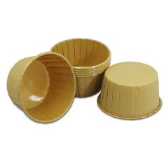 Kafem Muffin Kek Kapsülü Kraft Büyük Boy 50li X 5 Paket - K26
