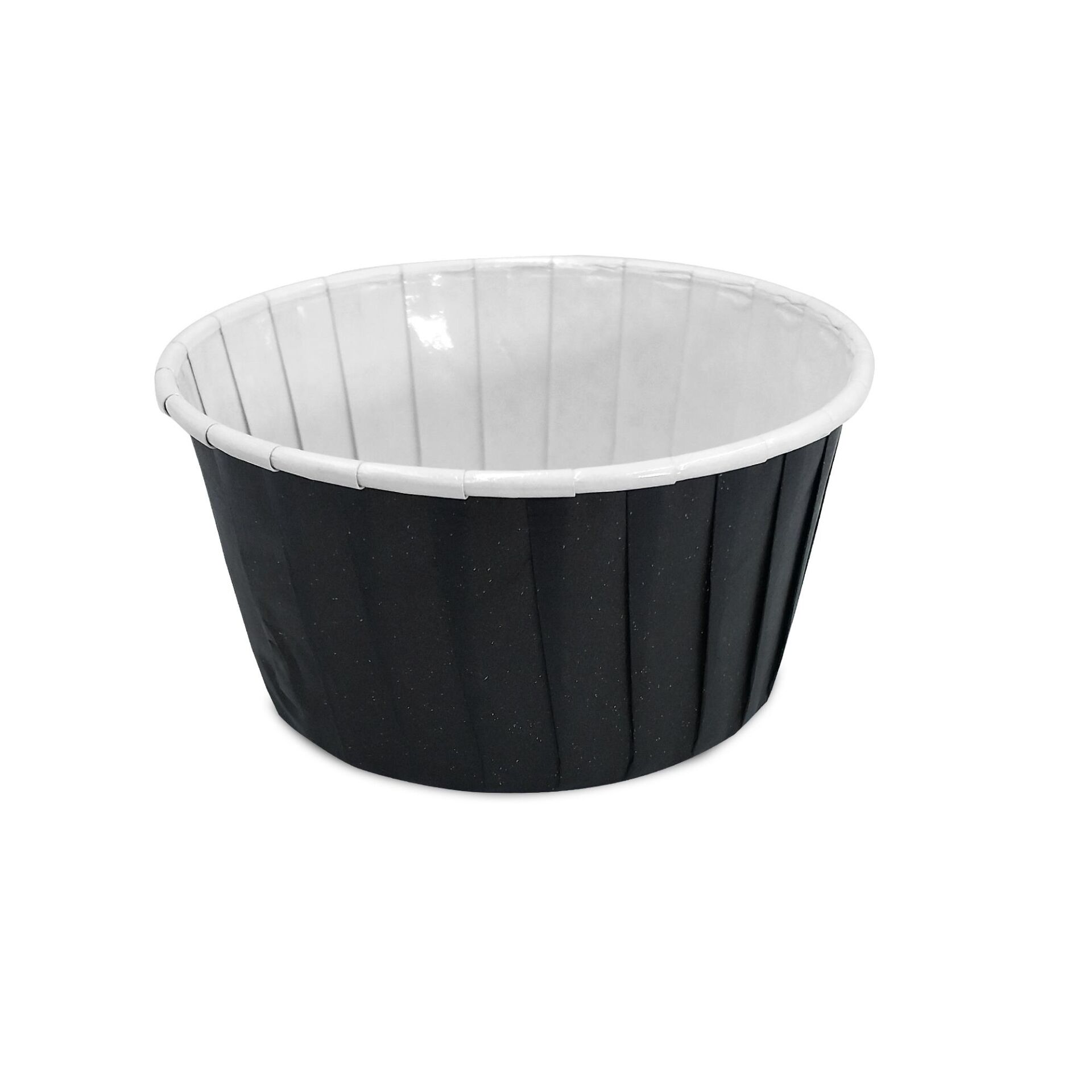 Kafem Muffin Kek Kapsülü Siyah Büyük Boy 50li - K27