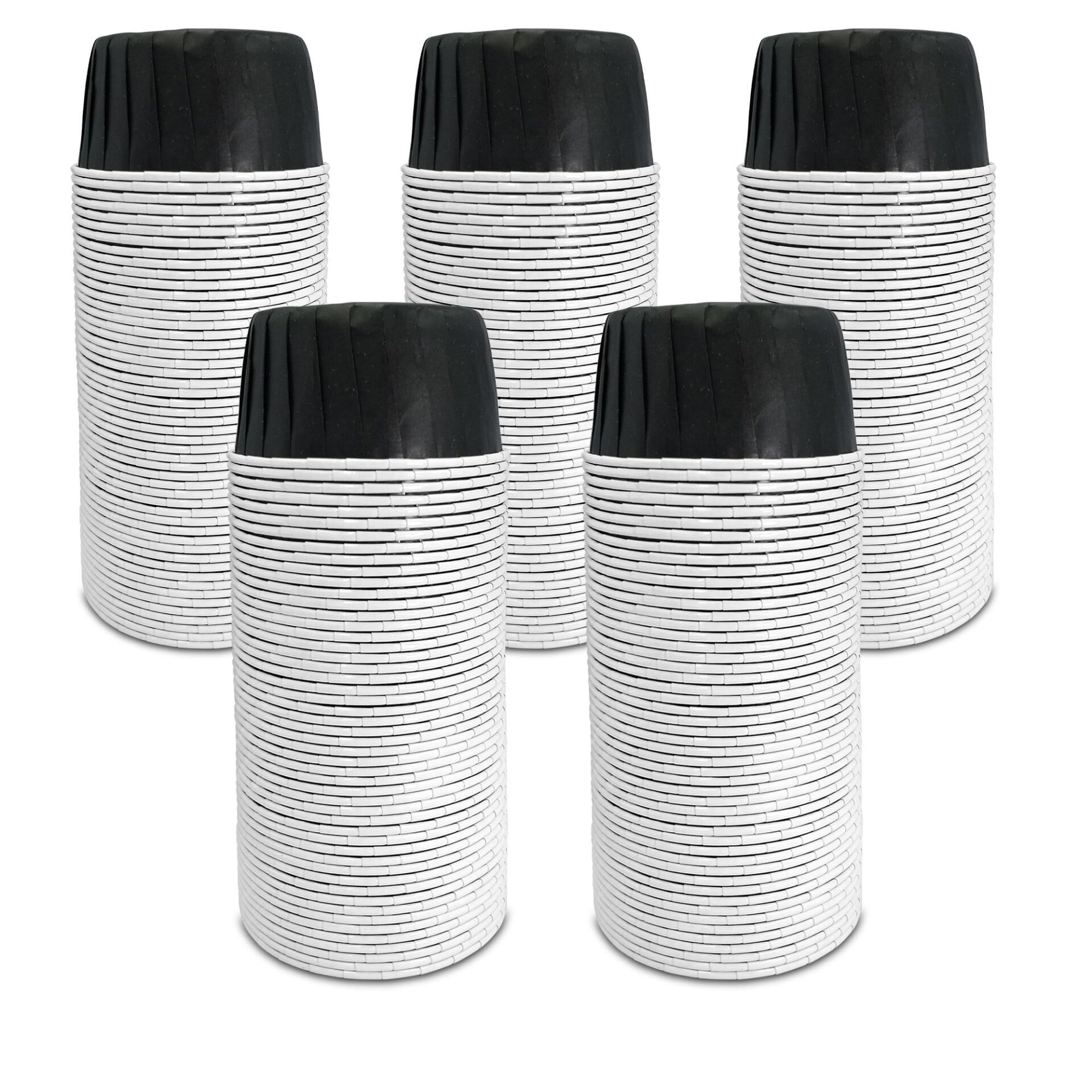 Kafem Muffin Kek Kapsülü Siyah Büyük Boy 50li X 5 Paket - K27