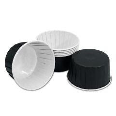 Kafem Muffin Kek Kapsülü Siyah Büyük Boy 50li X 5 Paket - K27