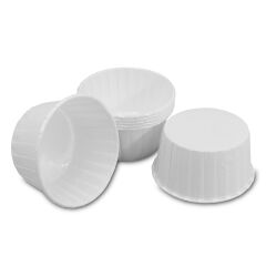 Kafem Muffin Kek Kapsülü Beyaz Büyük Boy 50li X 5 Paket - K28