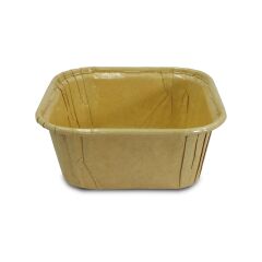 Kafem Muffin Kek Kapsülü Kare Kraft 50li - K34