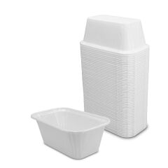 Kafem Muffin Kek Kapsülü Baton Beyaz Ekler Boy 50li X 5 Paket - K40