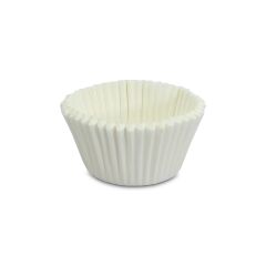 Kafem Muffin Kek Kapsülü Beyaz Küçük Boy No:1 100lü X 5 Paket - K41