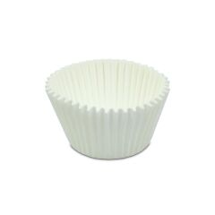 Kafem Muffin Kek Kapsülü Beyaz Büyük Boy No:2 100lü X 50 Paket (Koli) - K42