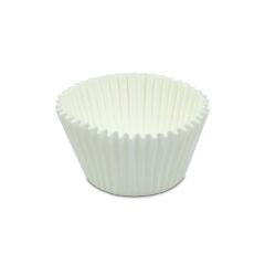 Kafem Muffin Kek Kapsülü Beyaz Büyük Boy No:2 100lü X 50 Paket (Koli) - K42