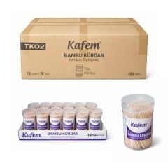 Kafem Tüp Kürdan 350 Li x 12 Paket 10 Kutu (Koli)