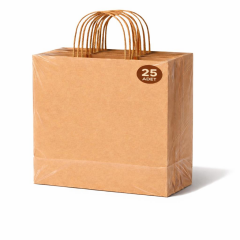 Kraft Çanta Kahverengi 45x50cm 25li x 5 Paket