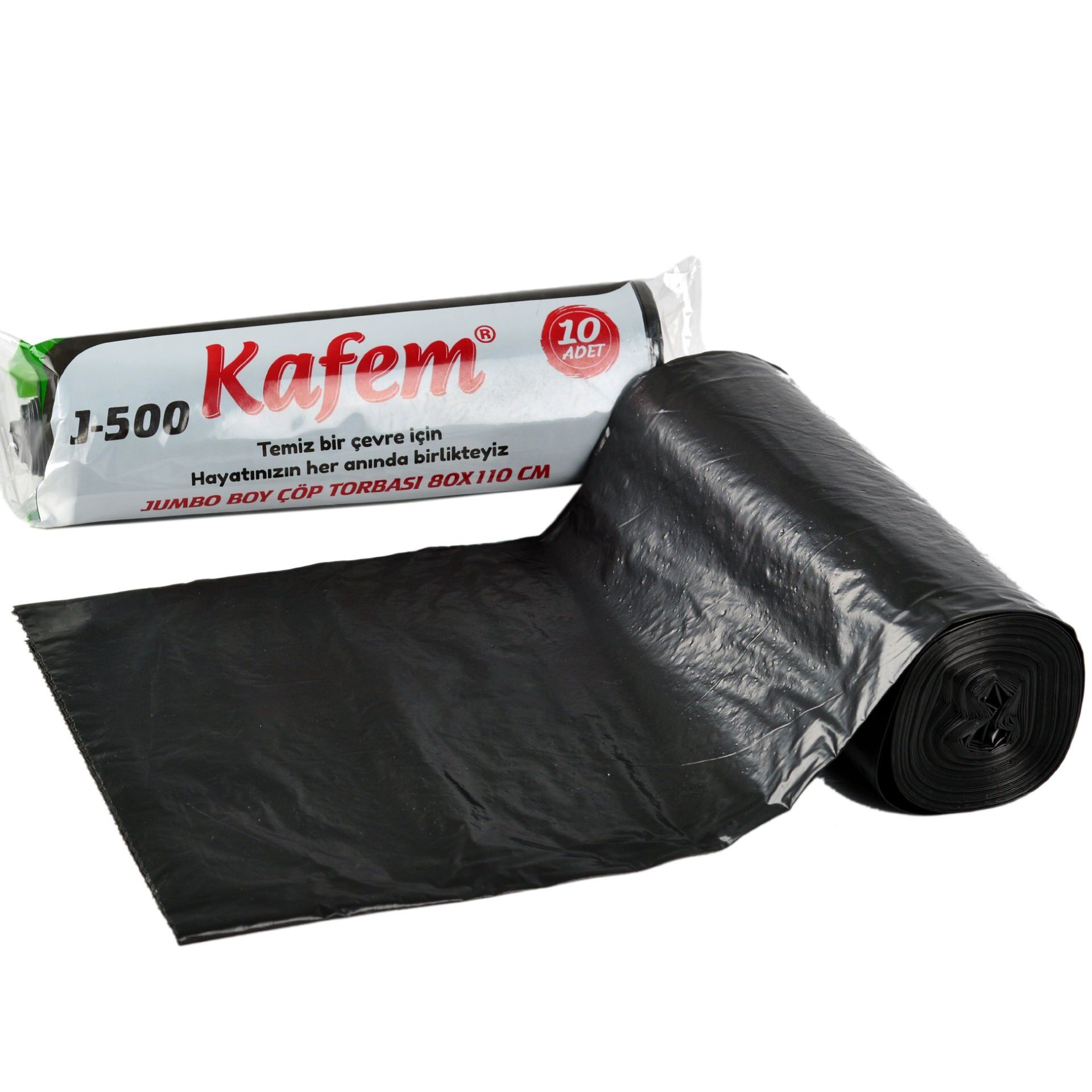 Jumbo 500 Gram Çöp Poşeti 80 X 110 cm Koli İçi 200 Adet 10 kg