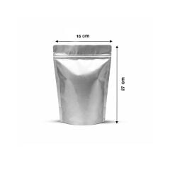 Doypak Şeffaf Metalize 16x27 cm 100 lü 1 Paket