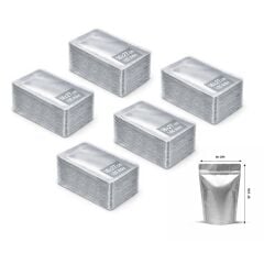 Doypak Şeffaf Metalize 16x27 cm 100 lü 5 Paket