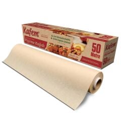 Kafem Yağlı Pişirme Kağıdı Doğal 37cm x 50m