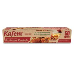 Kafem Yağlı Pişirme Kağıdı Doğal 37cm x 50m