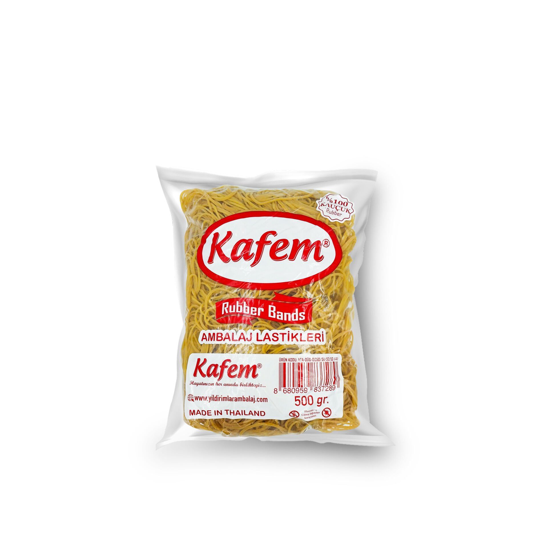Kafem Ambalaj Lastiği 70 mm 500 Gram