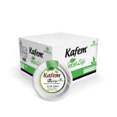 Kafem Ekolojik Karton Tabak 22 cm 25 li X 40 Paket (Koli)