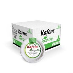 Kafem Ekolojik Karton Tabak 22 cm 25 li X 40 Paket (Koli)