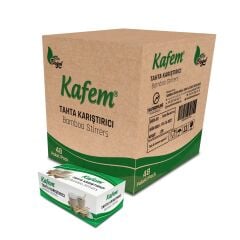 Ahşap Tahta Karıştırıcı 250 Li X 48 Paket (Koli) - Kafem