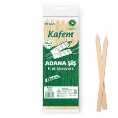 Kafem Adana Çöp Şiş Ekstra 35 cm 25 Li X 10 Paket