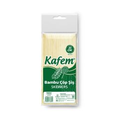 Kafem Bambu Çöp Şiş 15 cm 100 Lü X 10 Paket