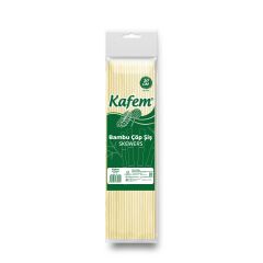 Kafem Bambu Çöp Şiş 30 cm 100 Lü X 10 Paket