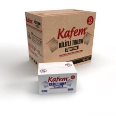 10 X 12 cm Kilitli Poşet / Naylon Torba  (12.000 Adet ) Koli  -  Kafem