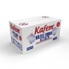 8 X 10 cm Kilitli Poşet / Naylon Torba  ( 12.000 Adet ) Koli  -  Kafem