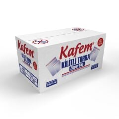 8 X 10 cm Kilitli Poşet / Naylon Torba  ( 12.000 Adet ) Koli  -  Kafem