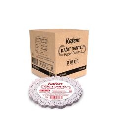 Kafem Dantel Kağıt 18 cm 100 Lü x 24 Paket