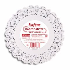 Kafem Dantel Kağıt 38 cm 100 Lü x 24 Paket