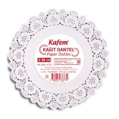 Kafem Dantel Kağıt 38 cm 100 Lü x 24 Paket
